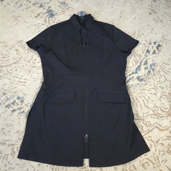 Noel Asmar Moderna Tunic Jacket Urban Uniform Smock Pockets Women Size S Scrubs - Picture 1 of 8